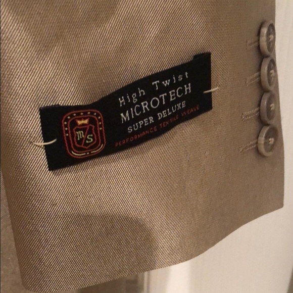 Lineage by Joseph Abboud Men’s Tan Blazer – Size 40R x 34W - Picture 3 of 8